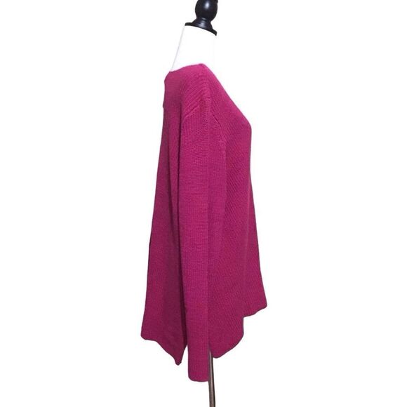 Style & Co Plus Pink V-Neck Sweater 3X NWT - Picture 3 of 7